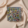 DIY handcrafted beaded jewelry with 6mm multi-color mixed acrylic round beads Specification image